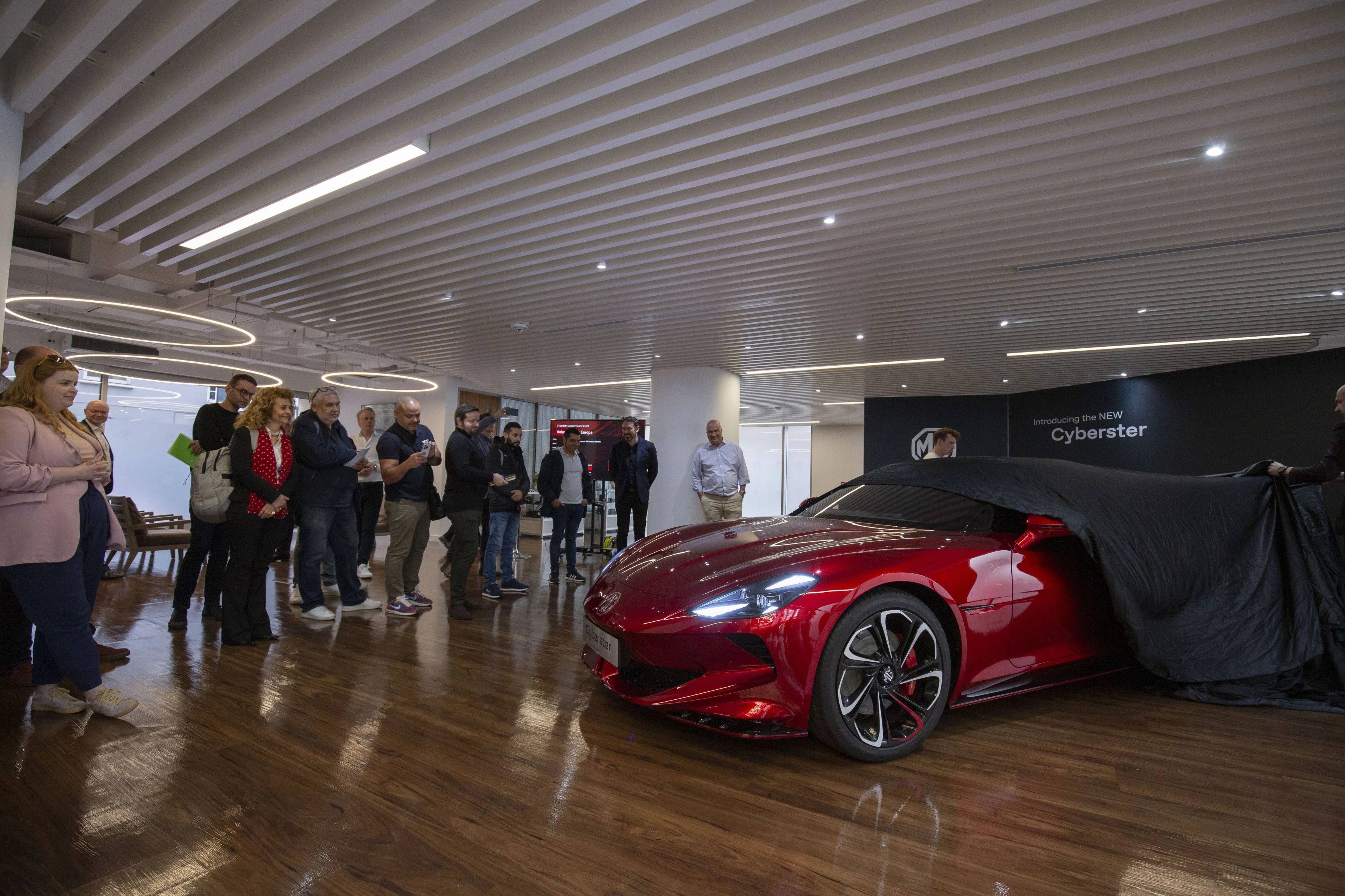 MG Cyberster makes its world debut in London